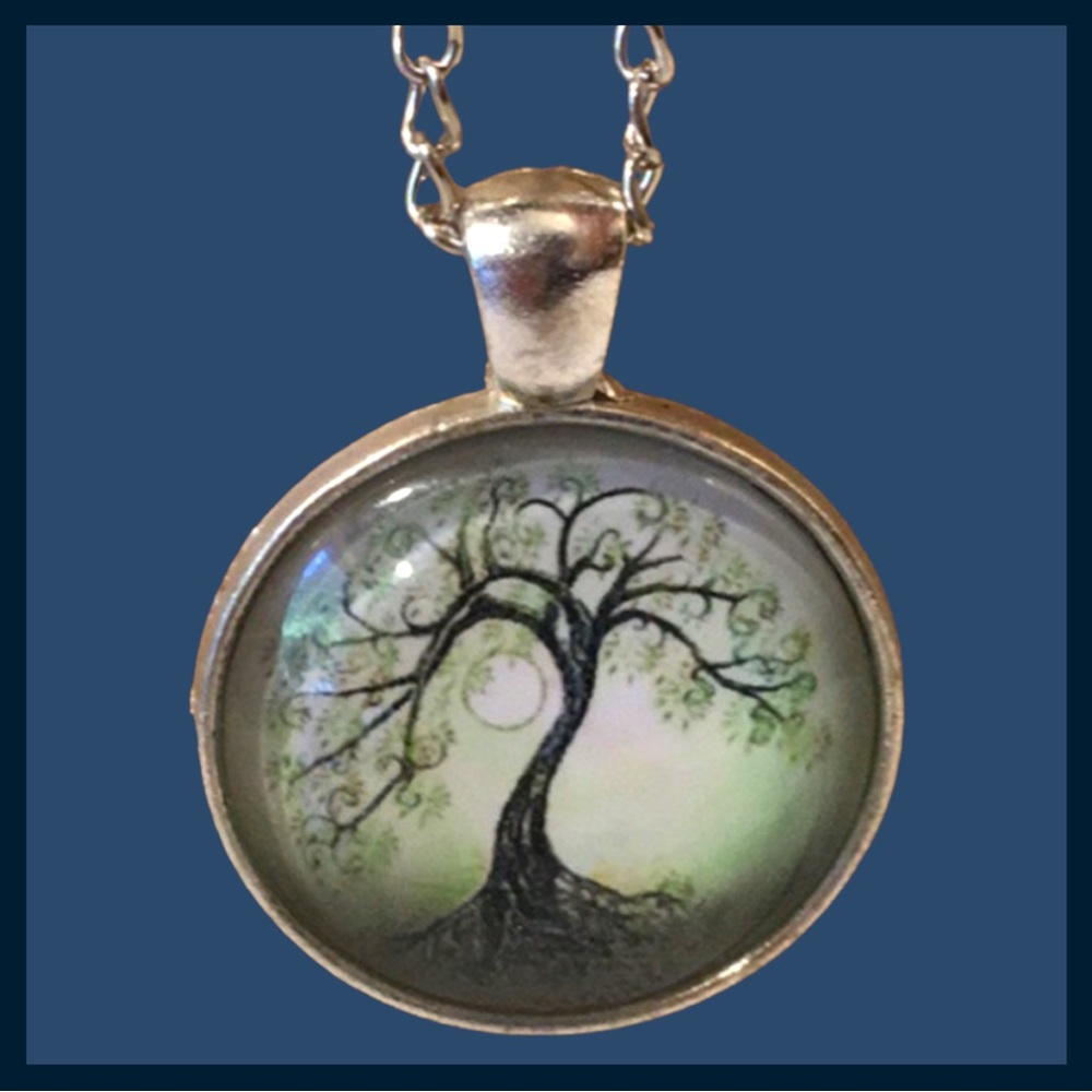 Tree of Life with Moon Necklace